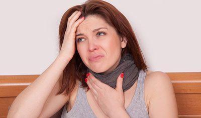 Боль в горле