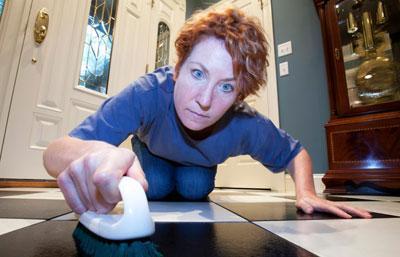 Тщательная уборка дома