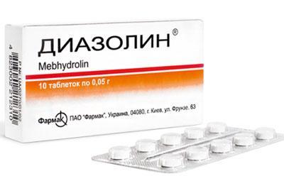 Препарат диазолин