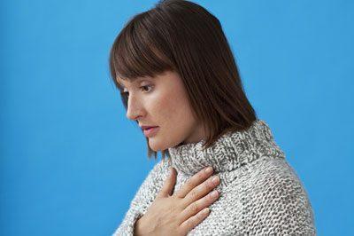 Одышка у женщины